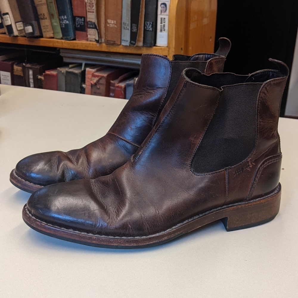 Wolverine 1000 Mile Men's Montague Boots Size 7.5 Brown Leather Chelsea …